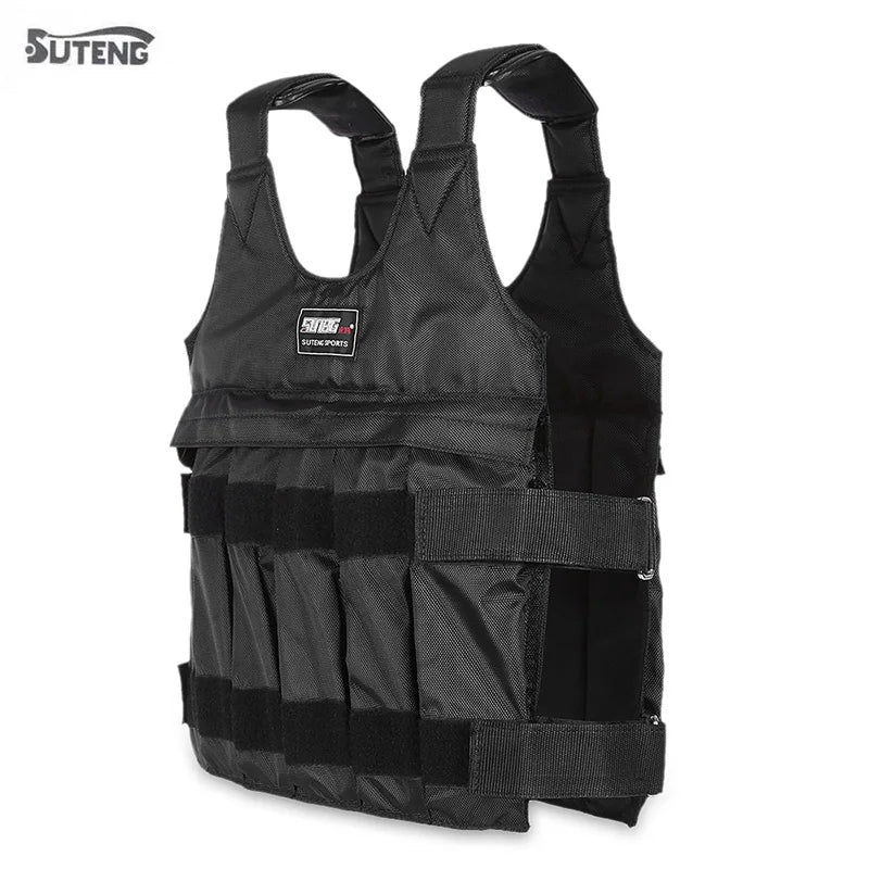 Elevate Your Training with the Suteng Adjustable Weighted Vest for Boxing - Perfect for Strength Training and Workouts (20kg to 50kg)