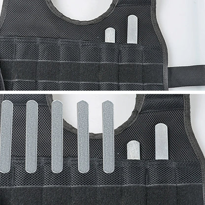 Elevate Your Training with the Suteng Adjustable Weighted Vest for Boxing - Perfect for Strength Training and Workouts (20kg to 50kg)