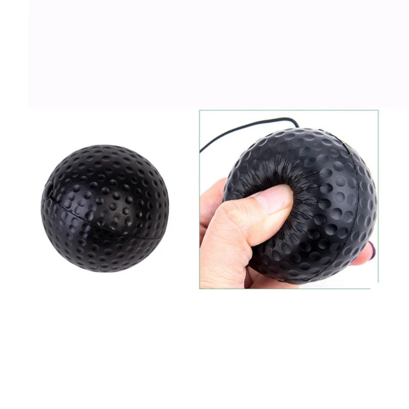 Elevate Your Training with the Boxing Speed Ball - Head-Mounted PU Punch Ball for Ultimate Hand-Eye Coordination and Fitness!