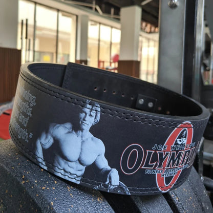 Elevate Your Workout with Our Heavy-Duty Gym Weightlifting Belt - 10MM Thick Powerlifting Belt for Men and Women, Perfect for Deadlifts, Squats, and Strength Training