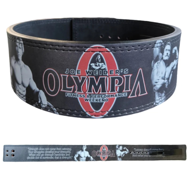 Elevate Your Workout with Our Heavy-Duty Gym Weightlifting Belt - 10MM Thick Powerlifting Belt for Men and Women, Perfect for Deadlifts, Squats, and Strength Training