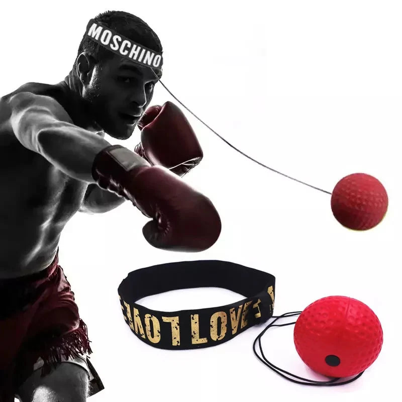 Elevate Your Training with the Boxing Speed Ball - Head-Mounted PU Punch Ball for Ultimate Hand-Eye Coordination and Fitness!