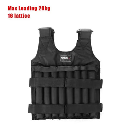 Elevate Your Training with the Suteng Adjustable Weighted Vest for Boxing - Perfect for Strength Training and Workouts (20kg to 50kg)